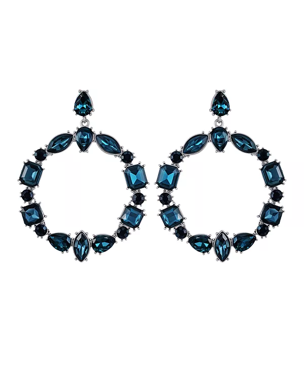 

Серьги-Молотки с эпоксидным стеклом, серебряные и золотистые Guess, silver