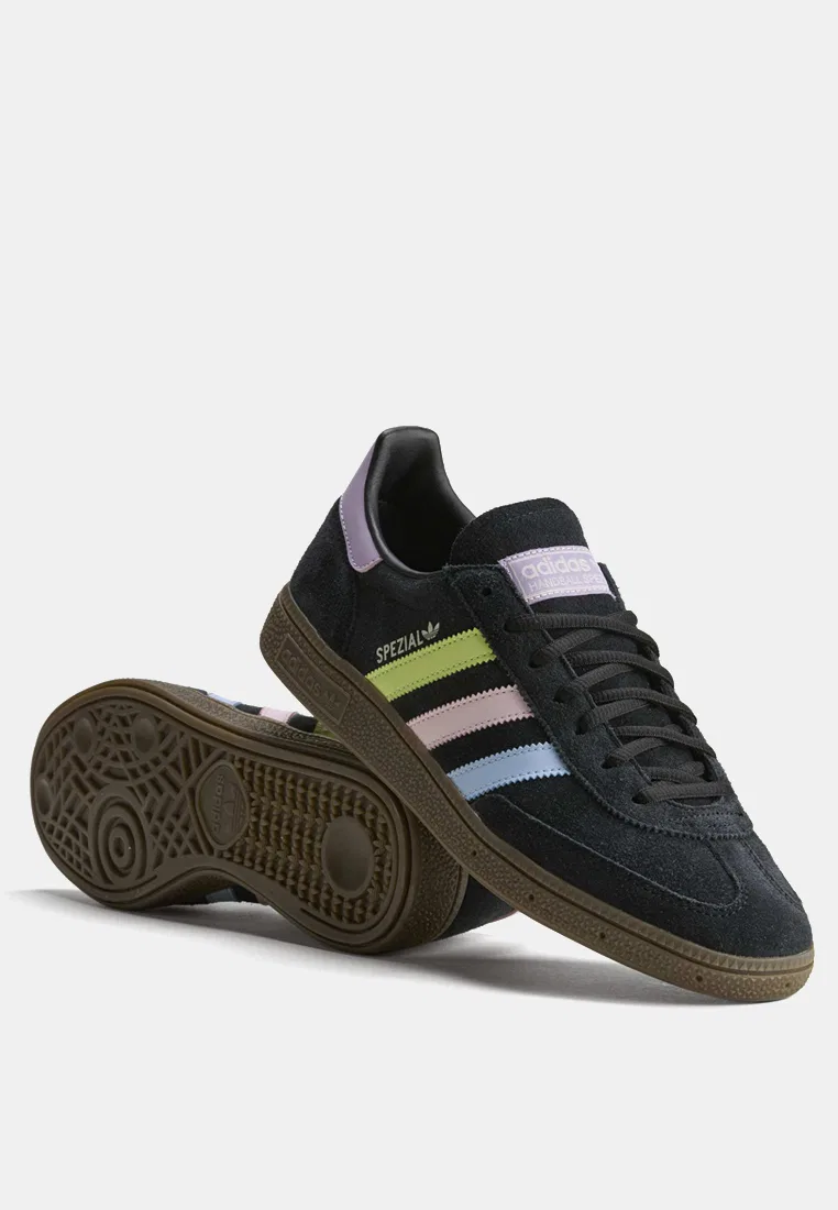 Кроссовки мужские, Handball Spezial, Japan Adidas, белый/черный/синий — фото 2