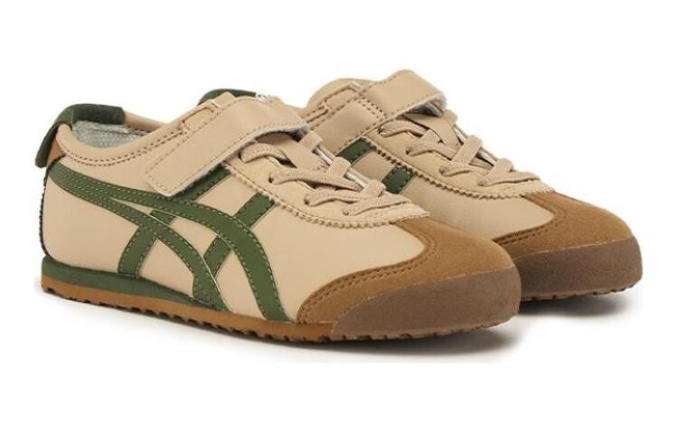 Кроссовки Onitsuka Tiger MEXICO 66 Kids Lifestyle Shoes Kids Low-top Light Brown, коричневый — фото 4