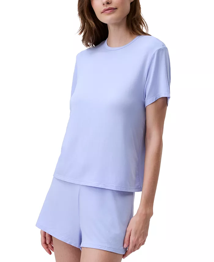 

Женские шорты для сна с высокой талией QS7378 Calvin Klein, фиолетовый