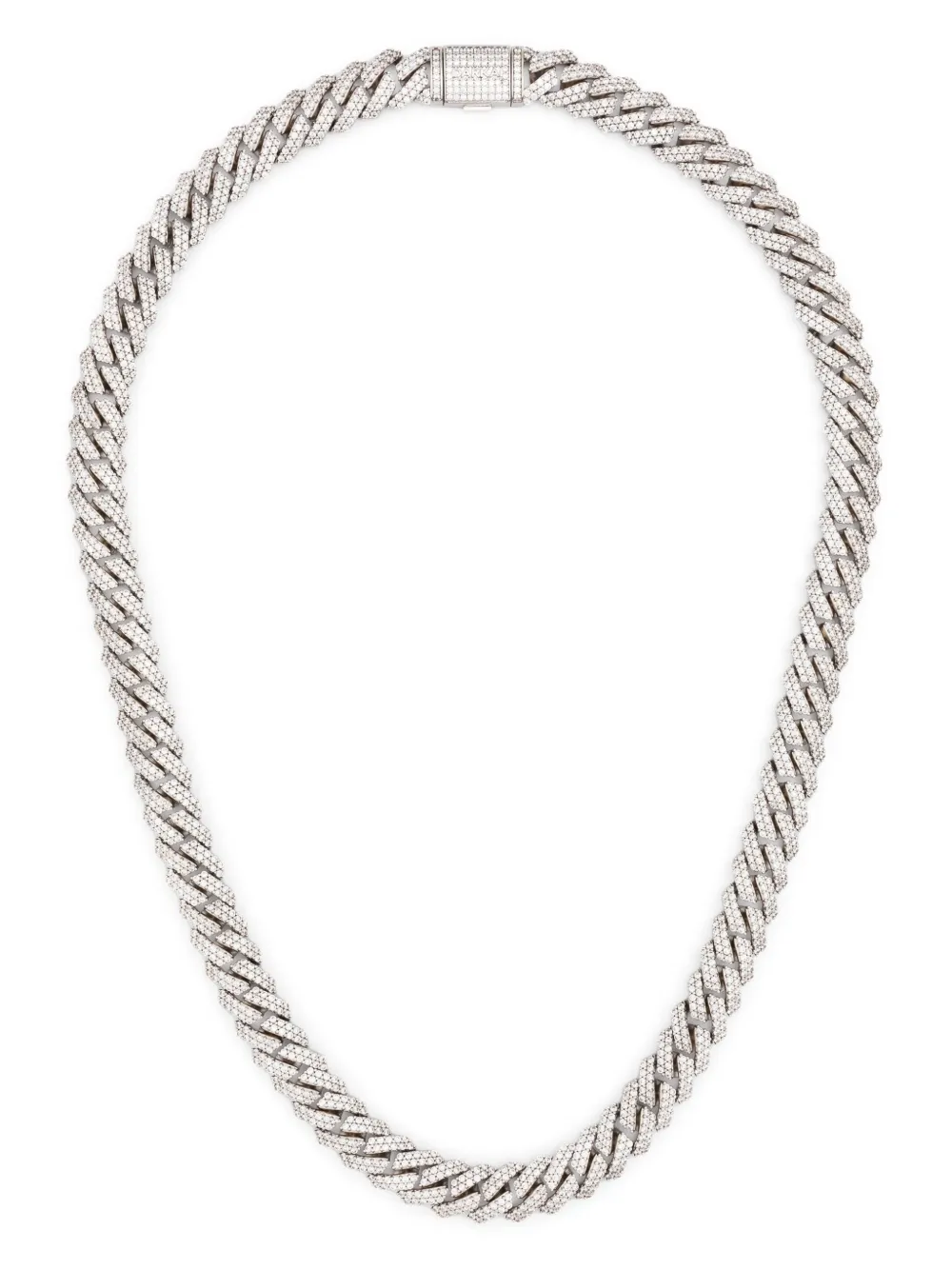 

Колье Prong Pavé с камнями Darkai, серебристый