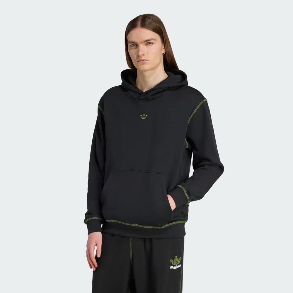 

Худи Adidas Distressed Graphic Hoodie, черный