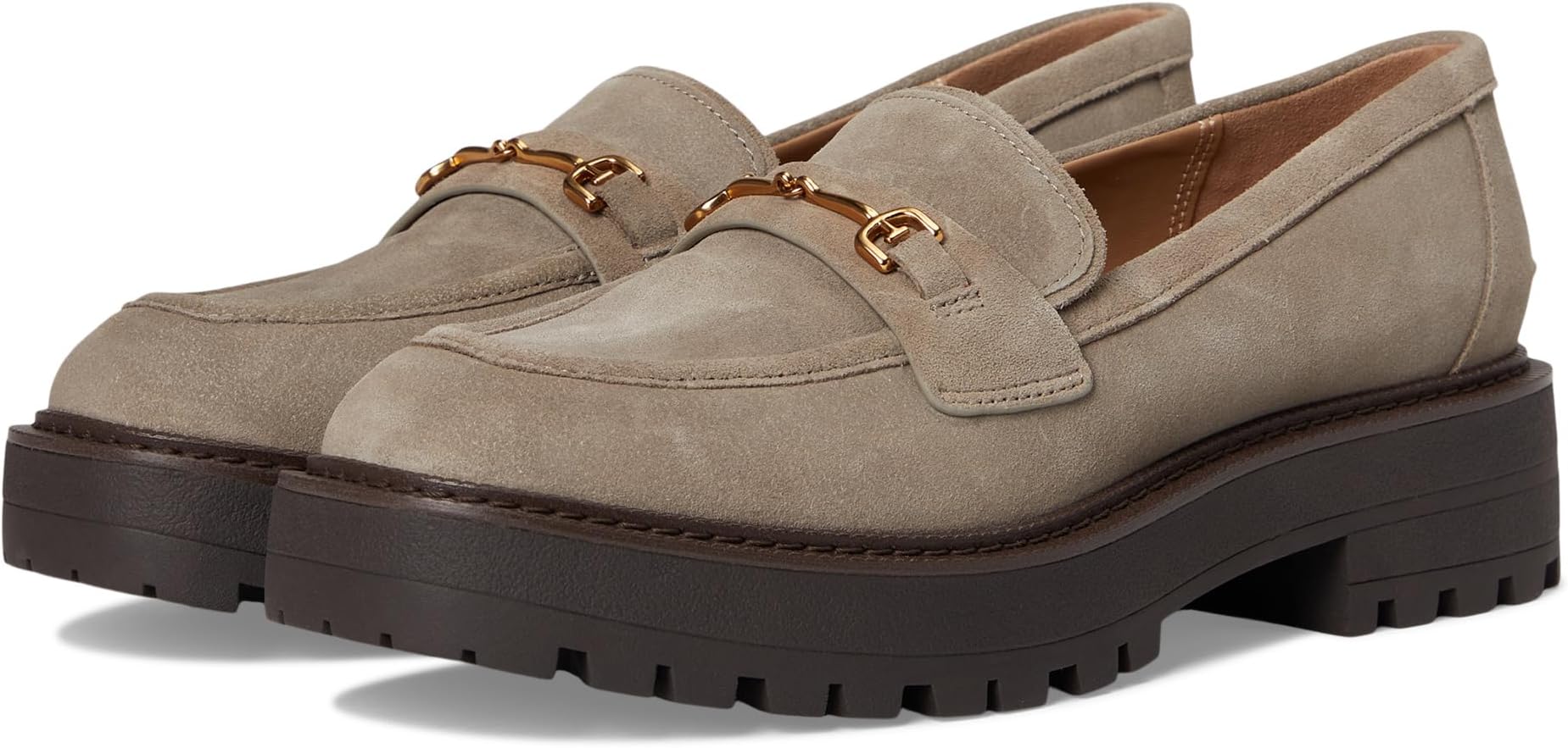Лоферы Sam Edelman Lea Loafer/Moc Shoes, цвет Antico Gray