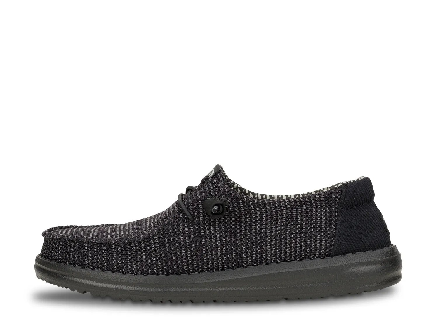 Слипоны HEYDUDE Wendy Stretch Sox Slip-On - Women's, черный — фото 4
