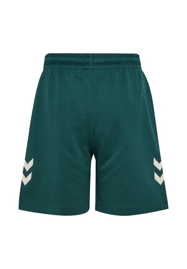 Шорты свободные Hummel Hmljr loose chevron shorts tracksuit bottoms, цвет жук июньский — фото 2