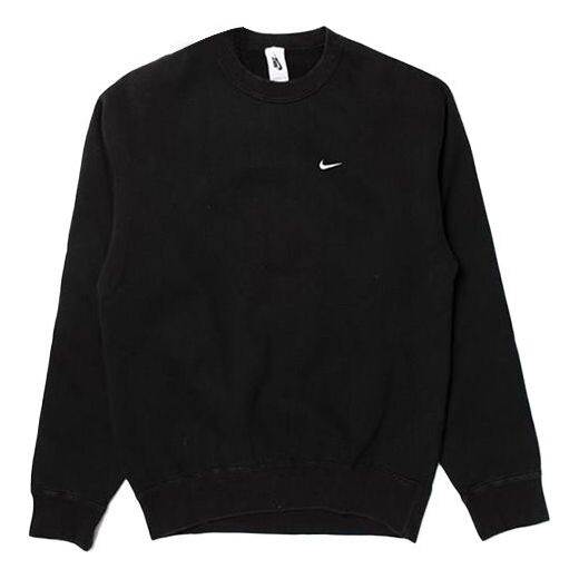 

Толстовка Nike Lab Nrg Fleece Crew Round Neck Pullover Black, черный