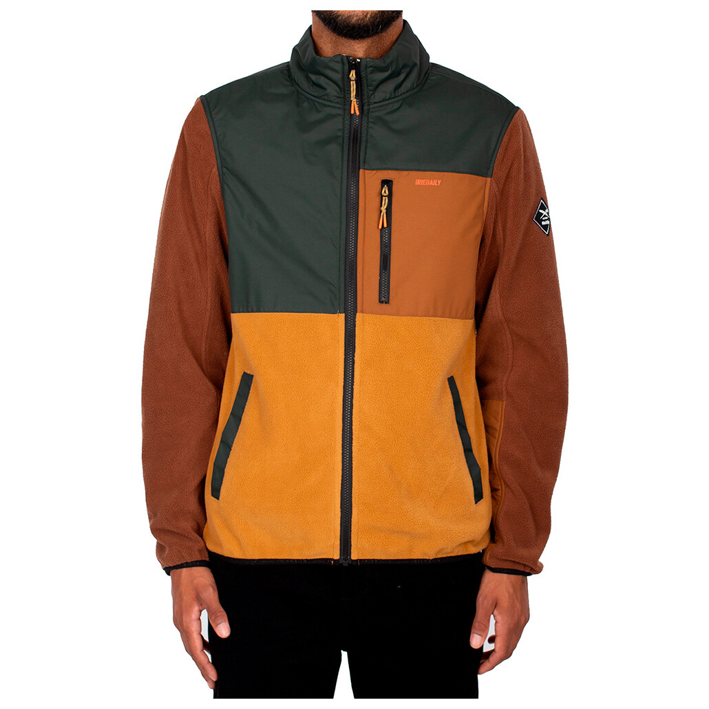 

Флисовая жилетка Iriedaily Auf Deck Fleece, цвет Nightforest