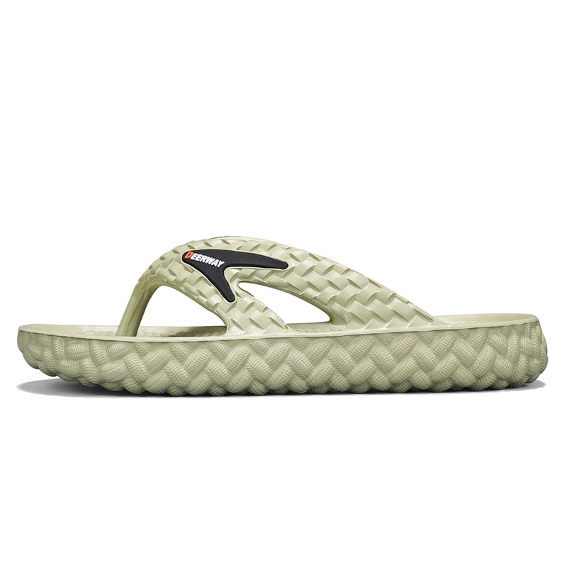 

DEERWAY Износостойкие нескользящие шлепанцы Men's Mambo Green