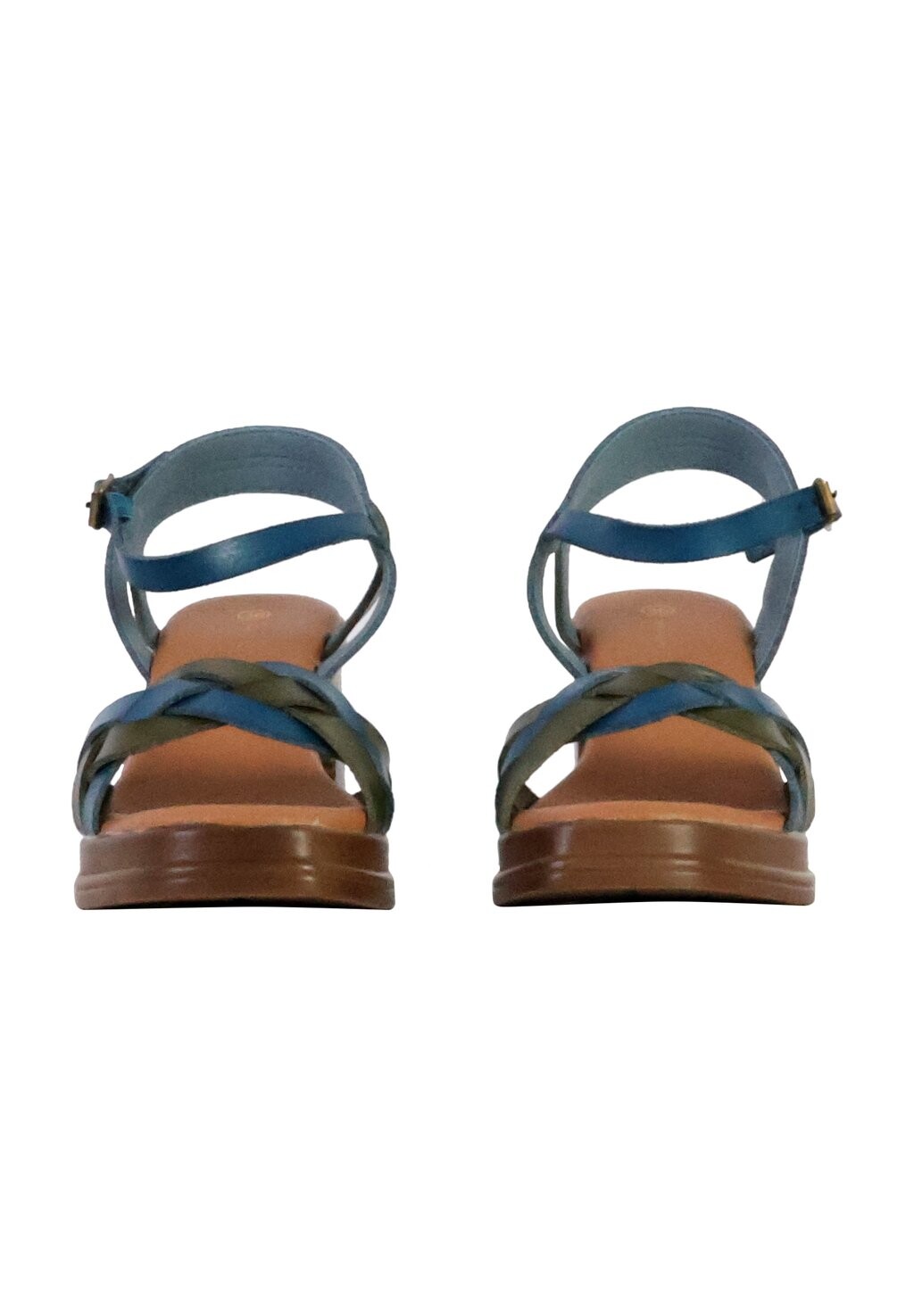 

Сандалии À Talons Divine Factory, vert bleu
