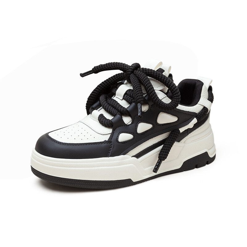 

Кроссовки TOP GLORIA Skateboarding Shoes Women's Low-top, черный/белый