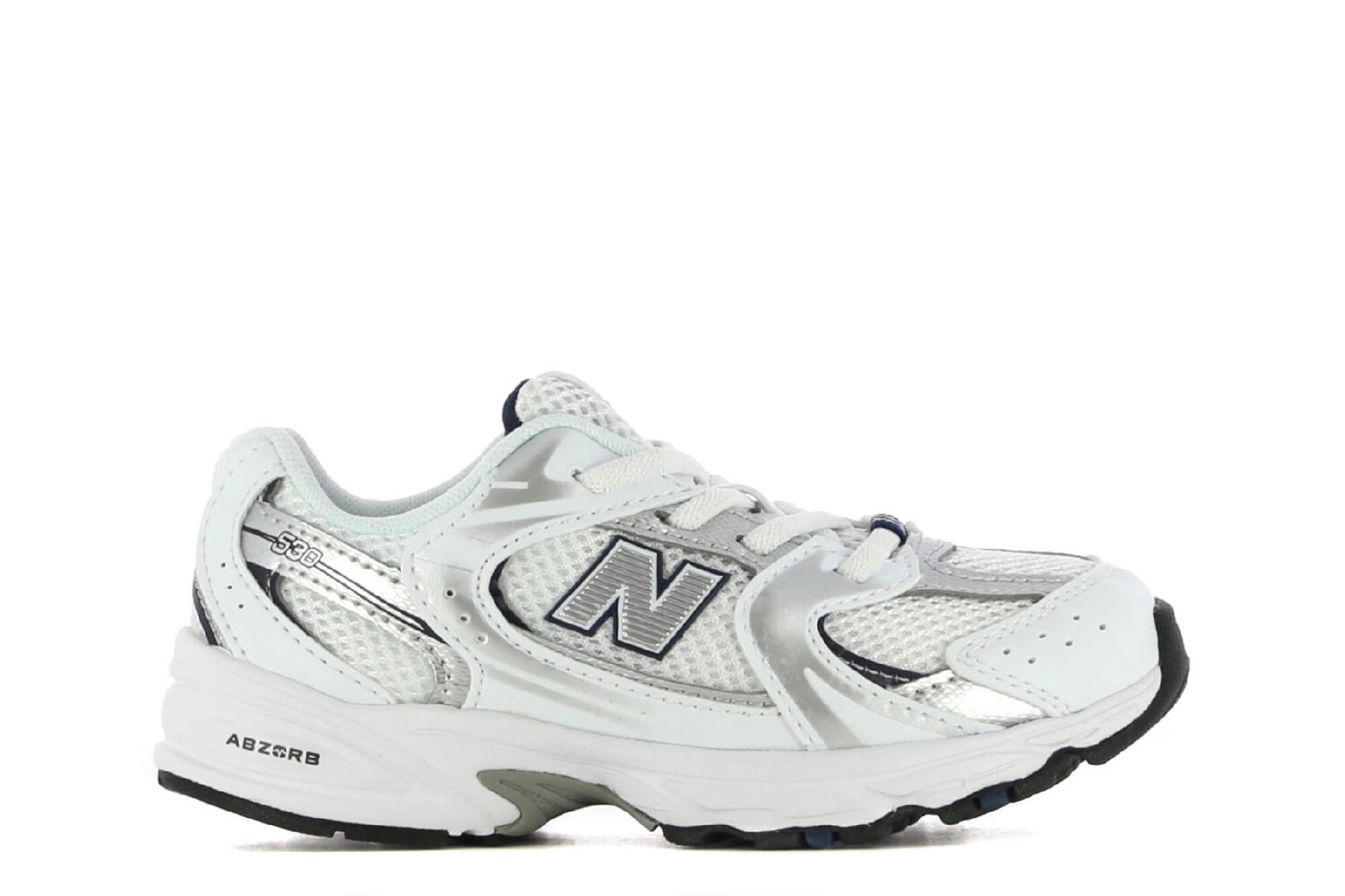 

Кроссовки 530 на шнуровке New Balance, белый