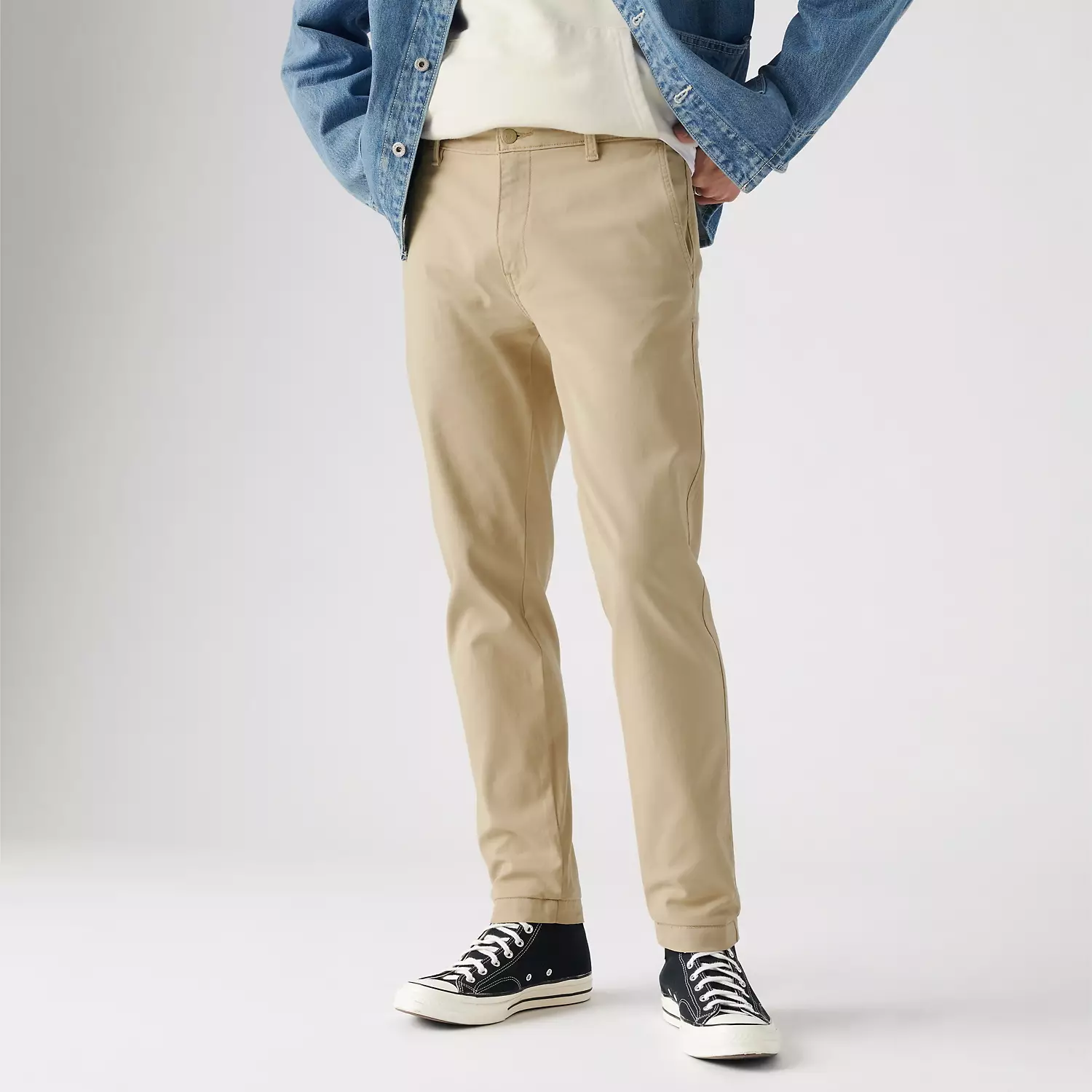Levi’s xx чиносы стандартного зауженного кроя мужские брюки Levi's, цвет True Chino - Stretch — фото 2