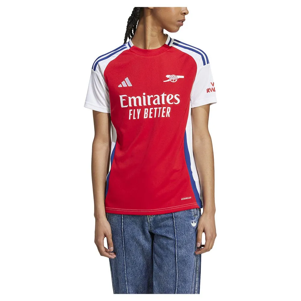 Футболка с коротким рукавом adidas Arsenal FC 24/25 home Woman, красный — фото 2