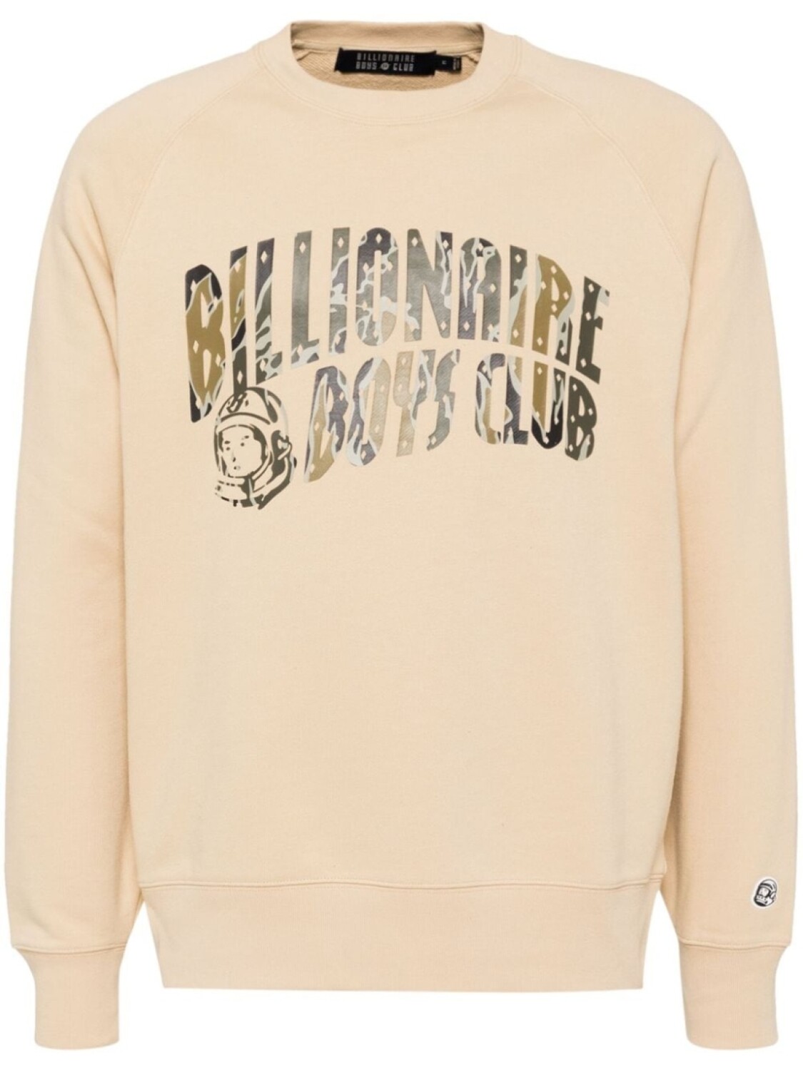 

Камуфляжная арка логотип толстовка с круглым вырезом Billionaire Boys Club, нейтральный цвет