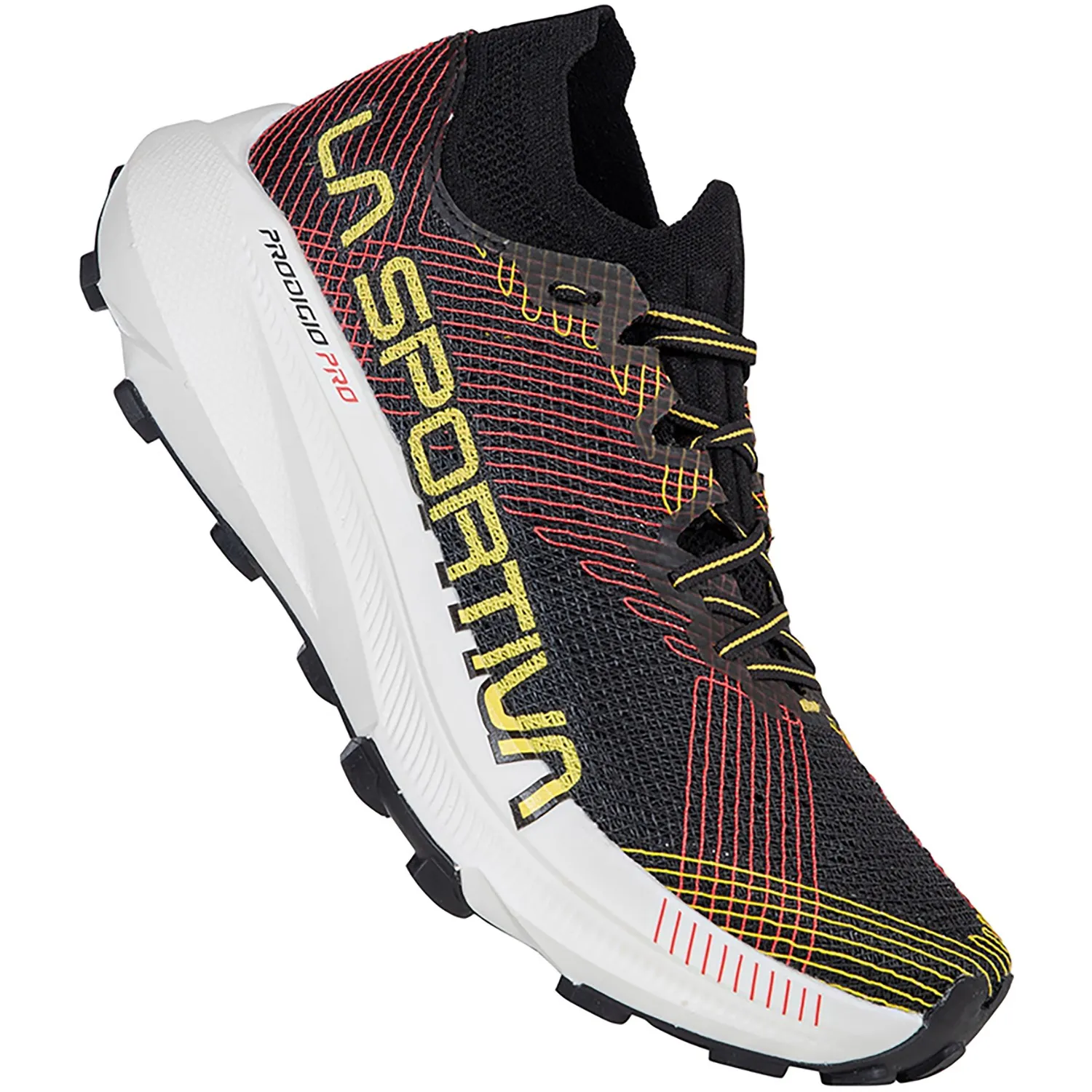 Prodigio Pro Трейлраннинговые Кроссовки La Sportiva, Black/Yellow — фото 4