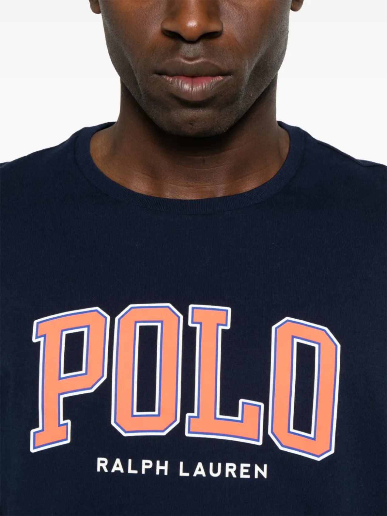 Футболка из джерси с логотипом Polo Ralph Lauren, синий — фото 4