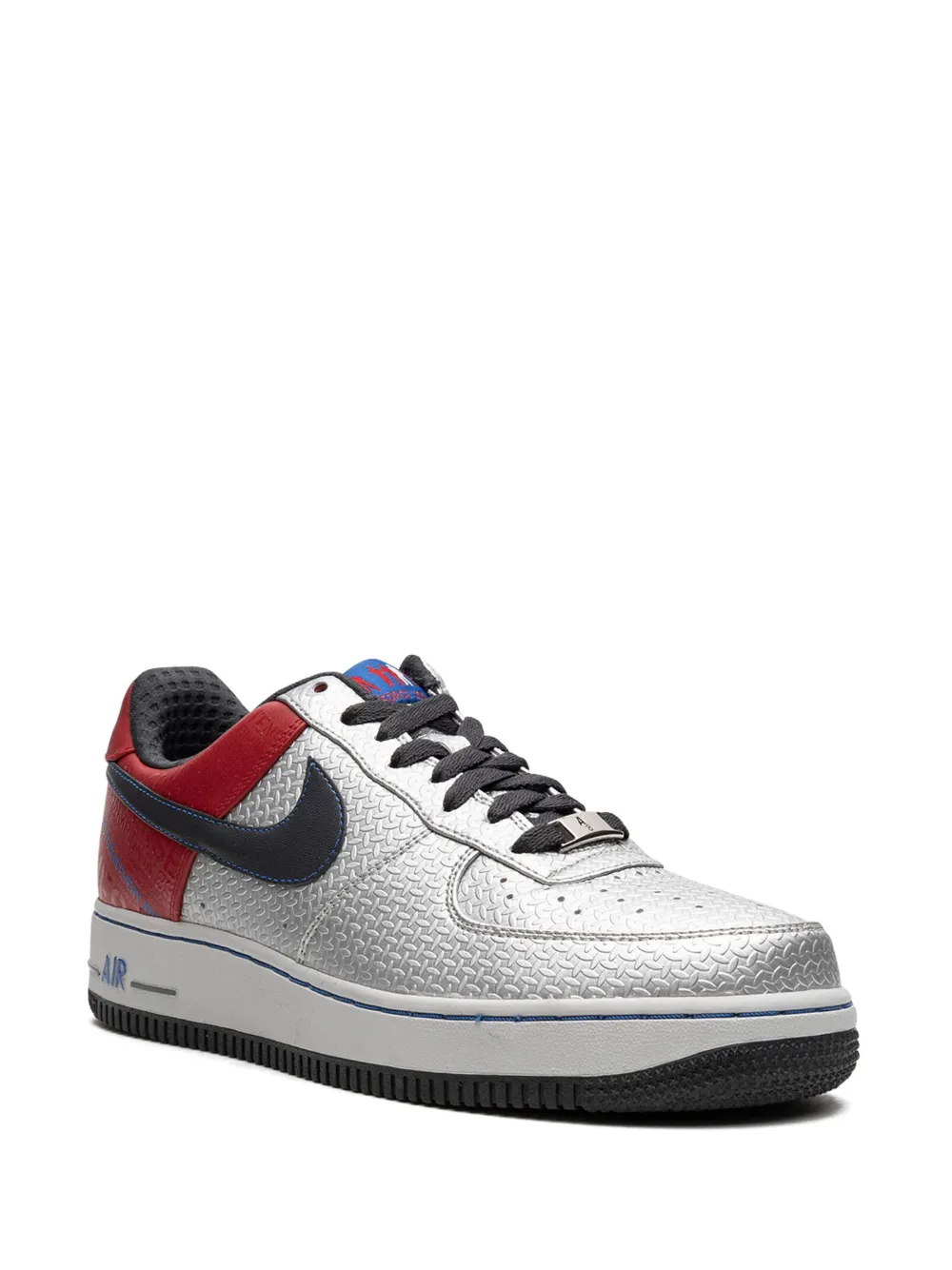 Кроссовки Air Force 1 PRM '07 JONES Nike, серебряный — фото 2