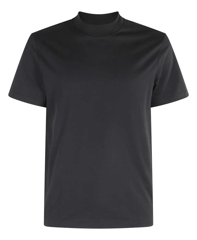 

Черная футболка с круглым вырезом и короткими рукавами Dondup, черный