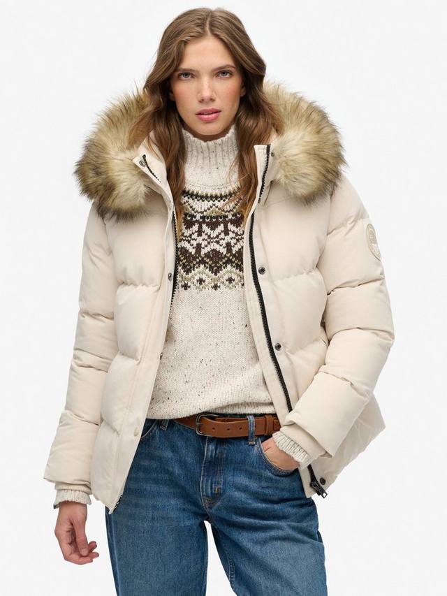 

Куртка Everest Five Baffle Puffer Superdry, Pink Tint