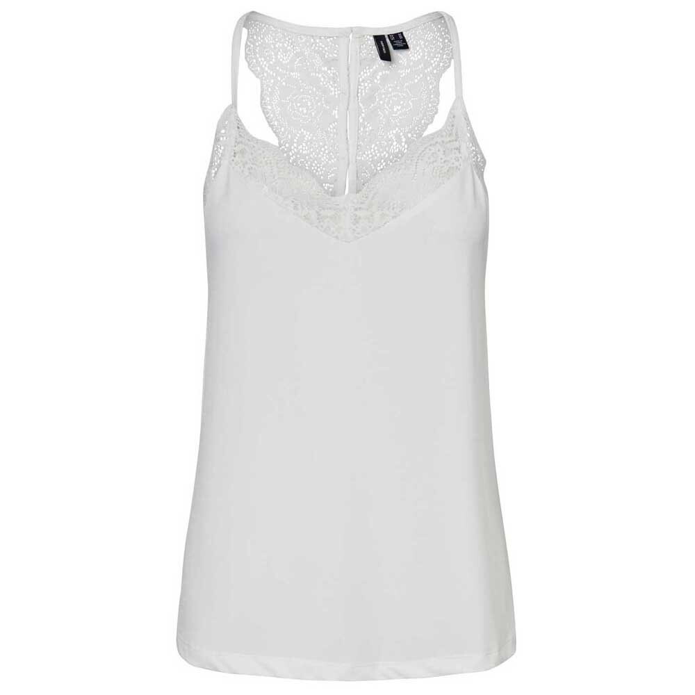 

Футболка без рукавов Vero Moda Ana Lace, белый