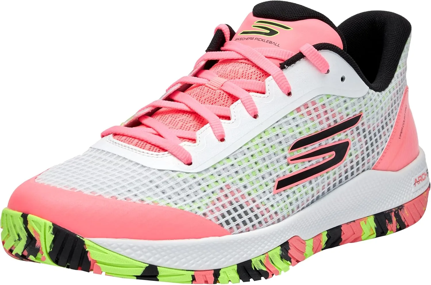 Мужские кроссовки Skechers Go Train Arch Fit Viper Court Pro для пиклбола, белый