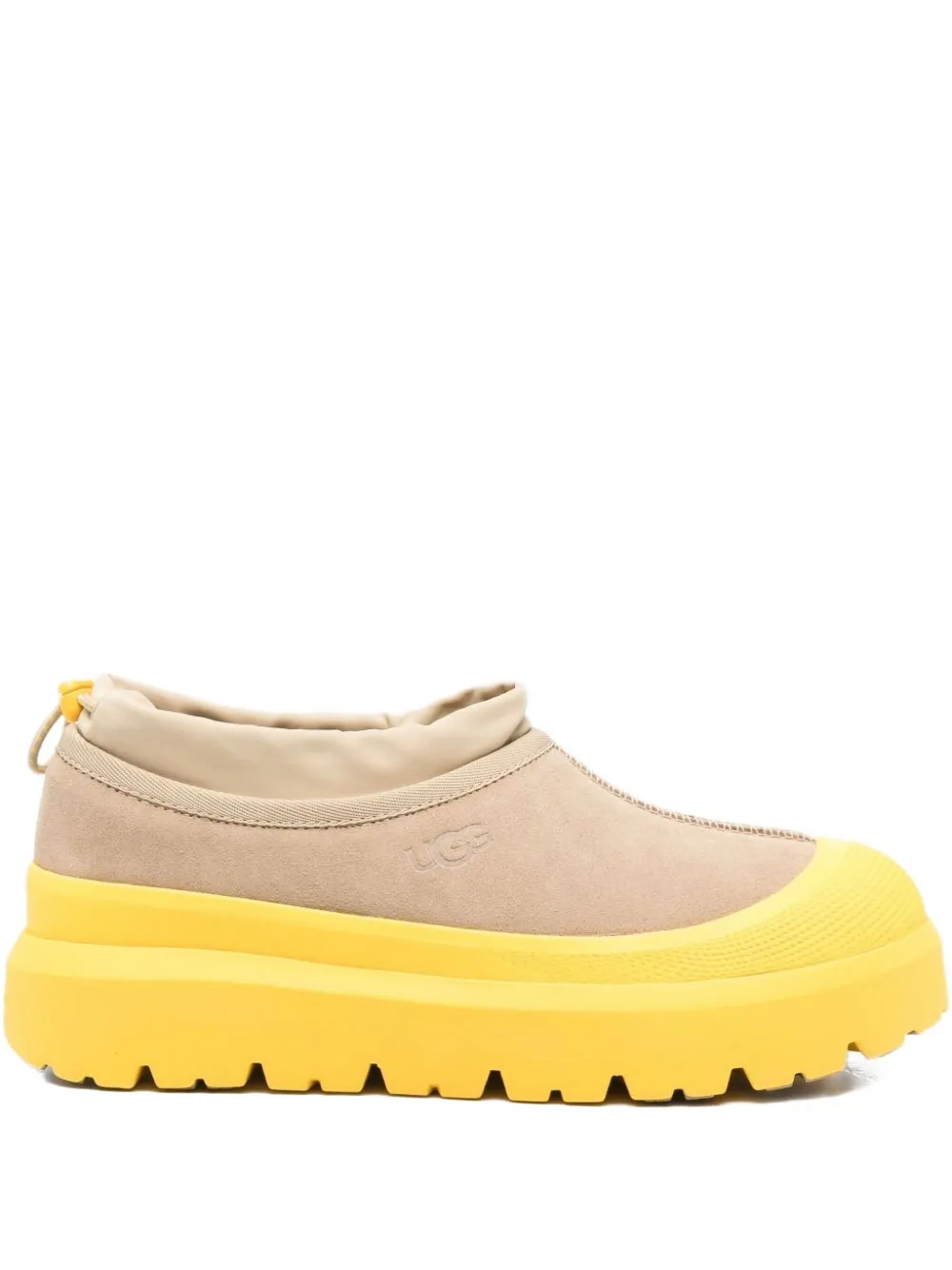 Ботинки с двухцветным дизайном UGG, коричневый