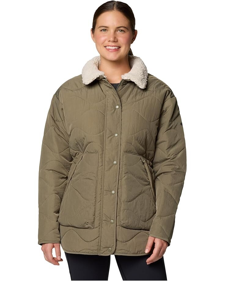 

Куртка Columbia Birchwood II Quilted Jacket, цвет Stone Green