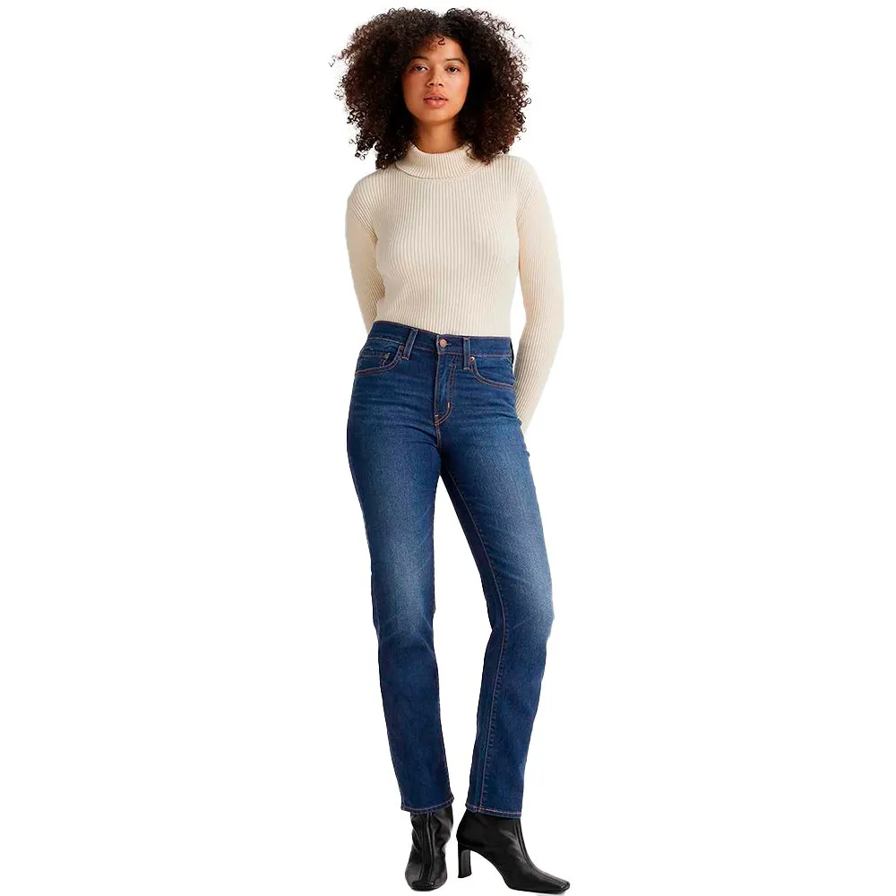 

Джинсы Levi's 724 Straight high waist, синий