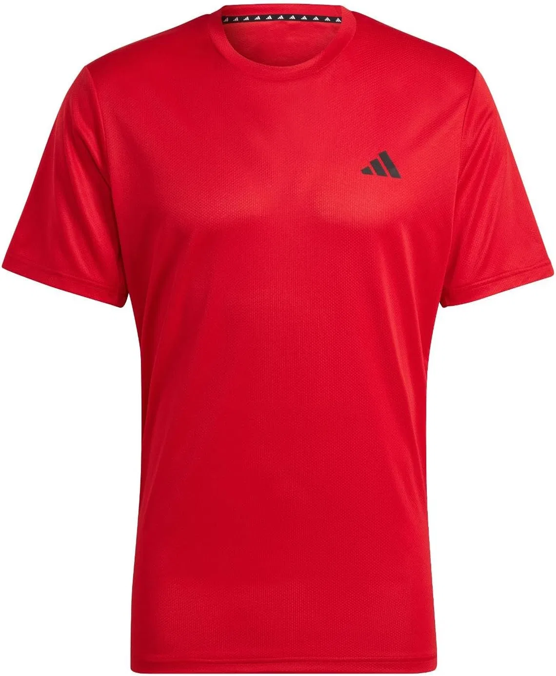 Футболка для тренировок adidas, Better Scarlet/Black — фото 4