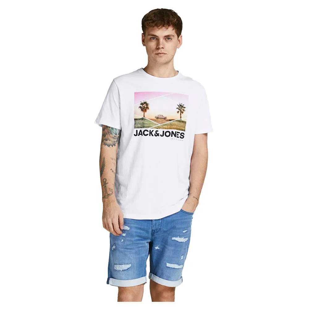 

Футболка с коротким рукавом Jack & Jones Billboard, белый