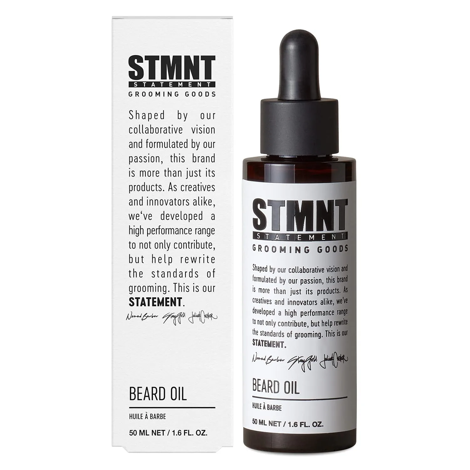 Масло для бороды STMNT Grooming Goods, 47 г | Без силикона | Увлажняющая формула с натуральными маслами