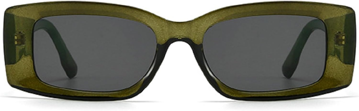 

Модные прямоугольные женские солнцезащитные очки класса люкс в стиле ретро, ​​дизайнерские, с градиентом конфетных оттенков, мужские солнцезащитные очки с широкими дужками и заклепками, размер N47 mincl, C6