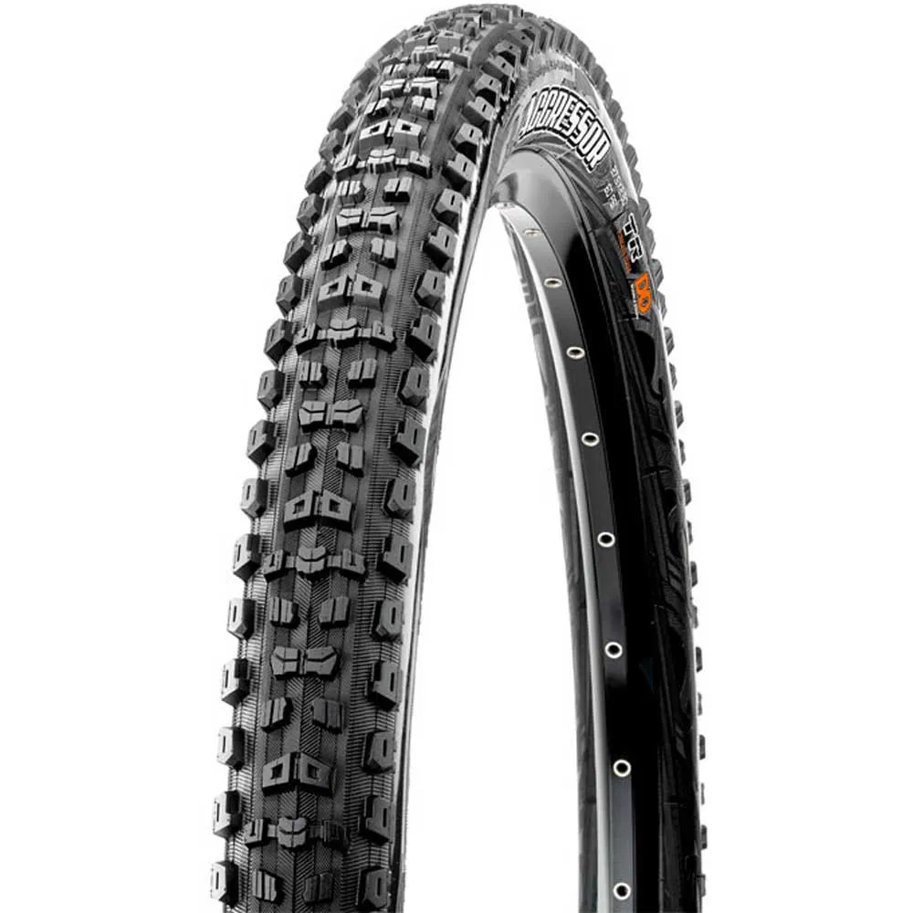 

Шина для горного велосипеда Maxxis Aggressor DD/TR 120 TPI Tubeless 27.5´´ x 2.50, черный