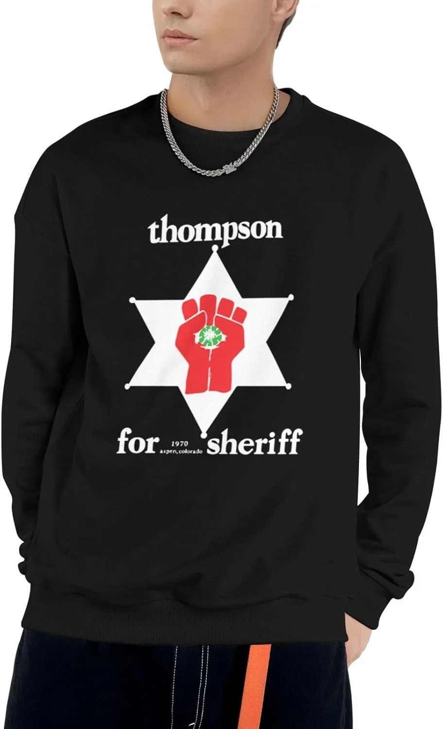 

Толстовка Thompson Sheriff с круглым вырезом HYYTNHJSD