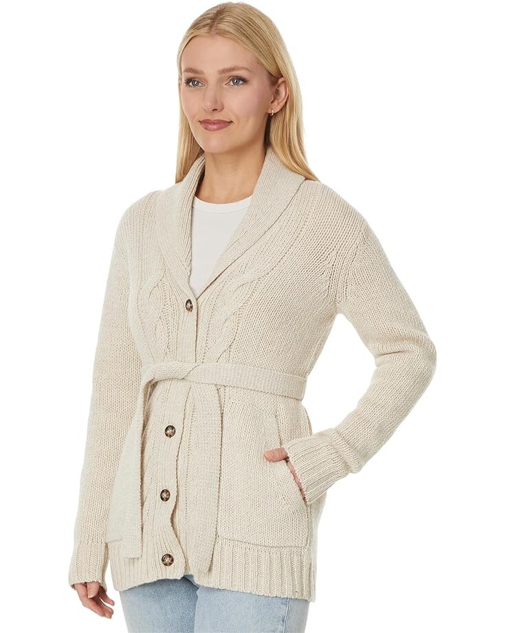 

Свитер Toad&Co Ginn Cable Cardigan, цвет Oatmeal
