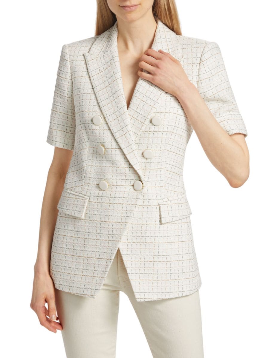 

Куртка Atwood Grid Dickey Veronica Beard, цвет Ivory Multi, Коричневый, Куртка Atwood Grid Dickey Veronica Beard, цвет Ivory Multi