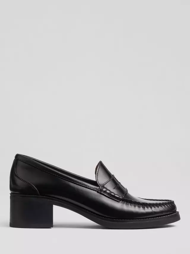 Лоферы L.K.Bennett Manon Leather Heeled, черный