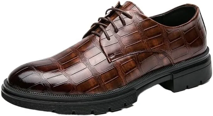 Мокасины кожаные с кисточками Luxury Shoes Men Fashion, коричневый UOPYNE