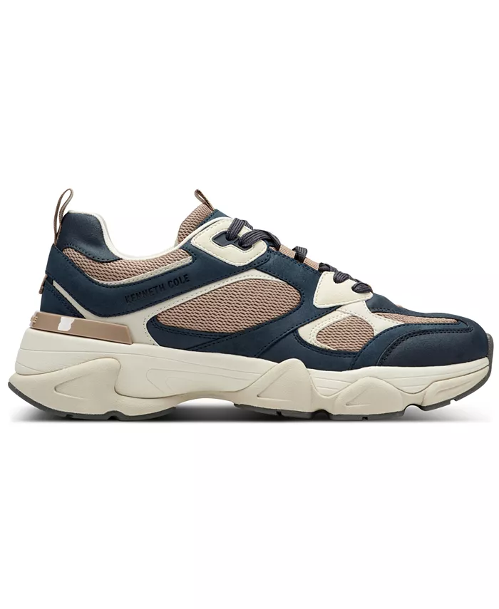 Мужские кроссовки Alder Kenneth Cole New York, загар/бежевый — фото 2