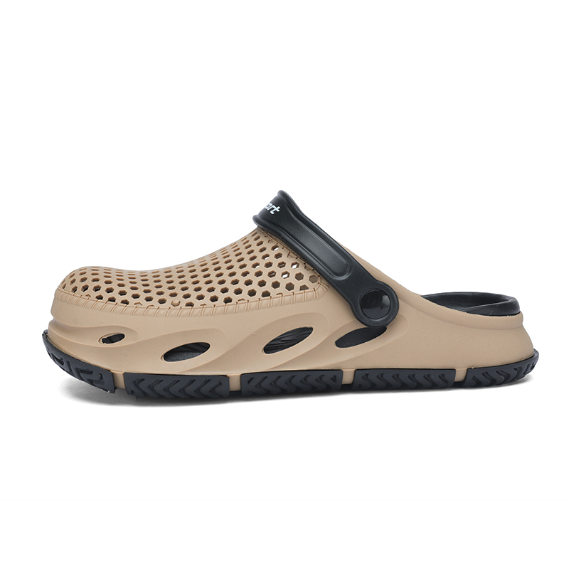 

NANJIREN Клоги мужские черно-коричневые, цвет Black Brown