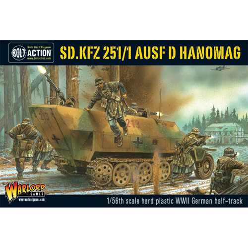 

Миниатюра Warlord Games Bolt Action: Sd.Kfz 251/1 Ausf D Hanomag