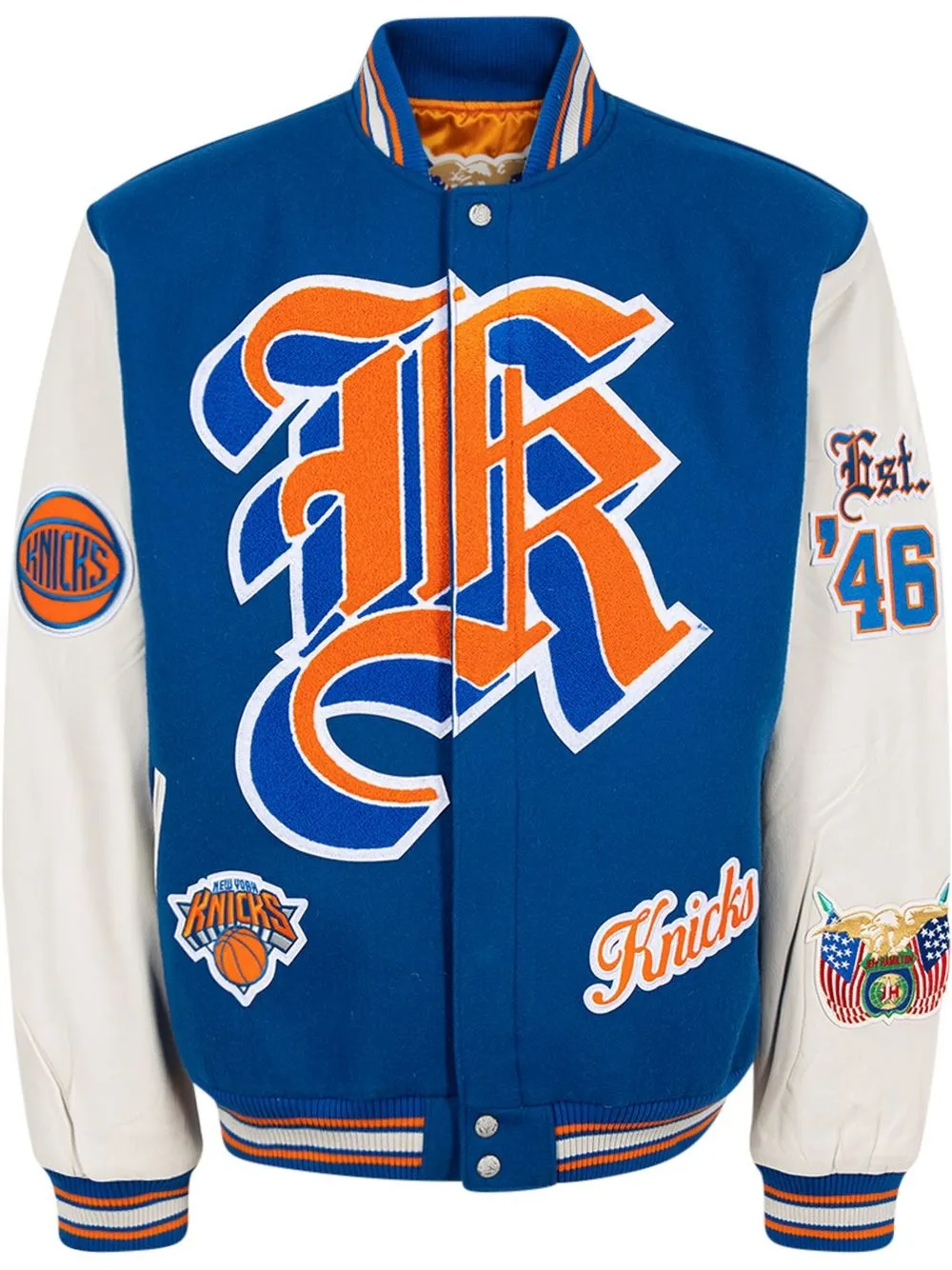 

Бомбер из коллаборации с New York Knicks Jeff Hamilton, белый