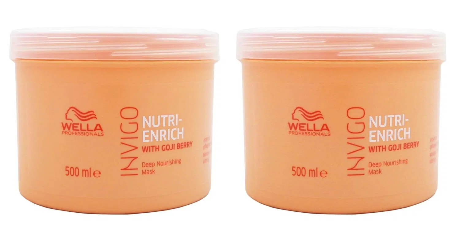 Маска для глубокого питания волос Invigo Nutri-Enrich от WELLA, 500 мл, 2 шт. Wella