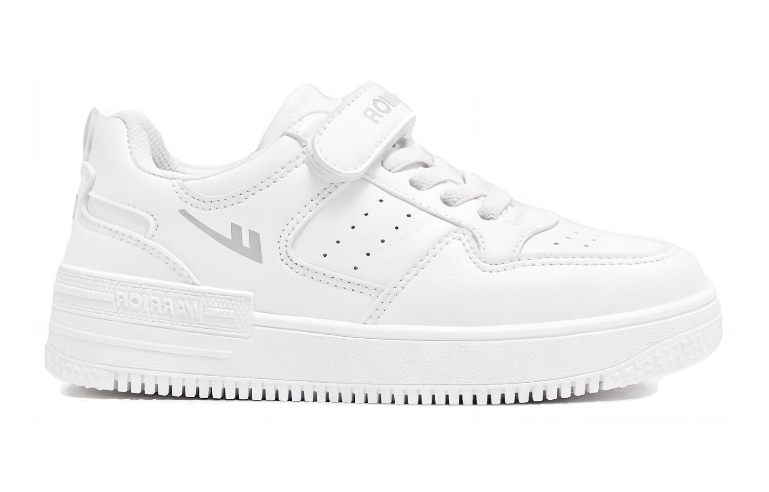 Кроссовки WARRIOR Kids Skateboarding Shoes Kids Low-top, белый — фото 2