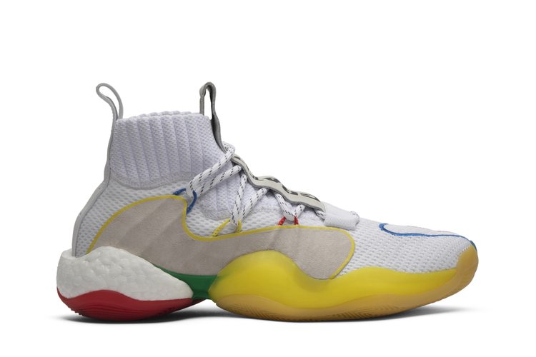 

Кроссовки Adidas Pharrell x Crazy BYW X 'Gratitude', белый, Белый;серый, Кроссовки Adidas Pharrell x Crazy BYW X 'Gratitude', белый