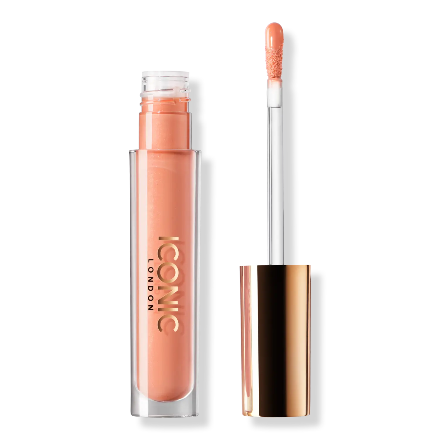 

Блеск для губ с эффектом увеличения объема и сиянием ICONIC LONDON, Tickle Your Fancy (light creamy peach)