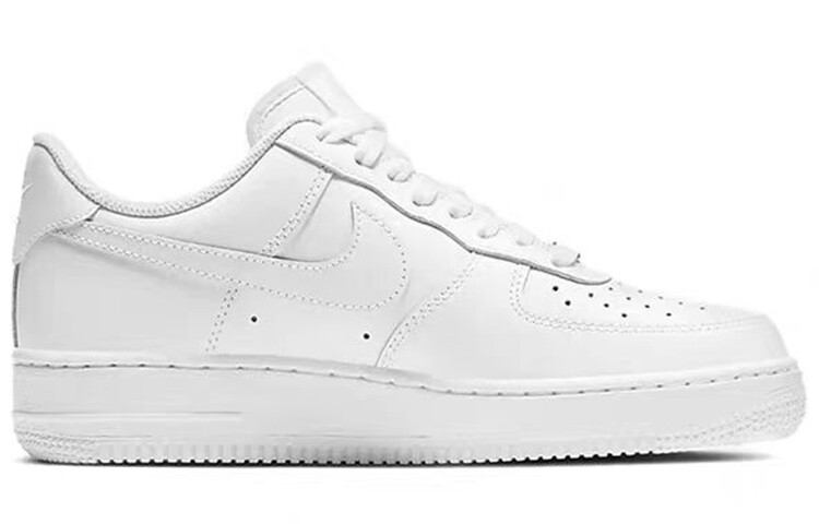 Кроссовки Nike Air Force 1 Skateboard Shoes Women's Low-Top White Blue — фото 2