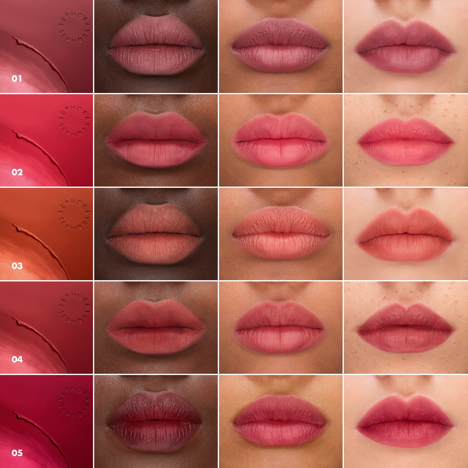 Матовая помада с эффектом мягкого фокуса ROUGE IS NOT MY NAME CLOUD MATTE Sephora Collection, 09 Hush Hush (3 g) — фото 2