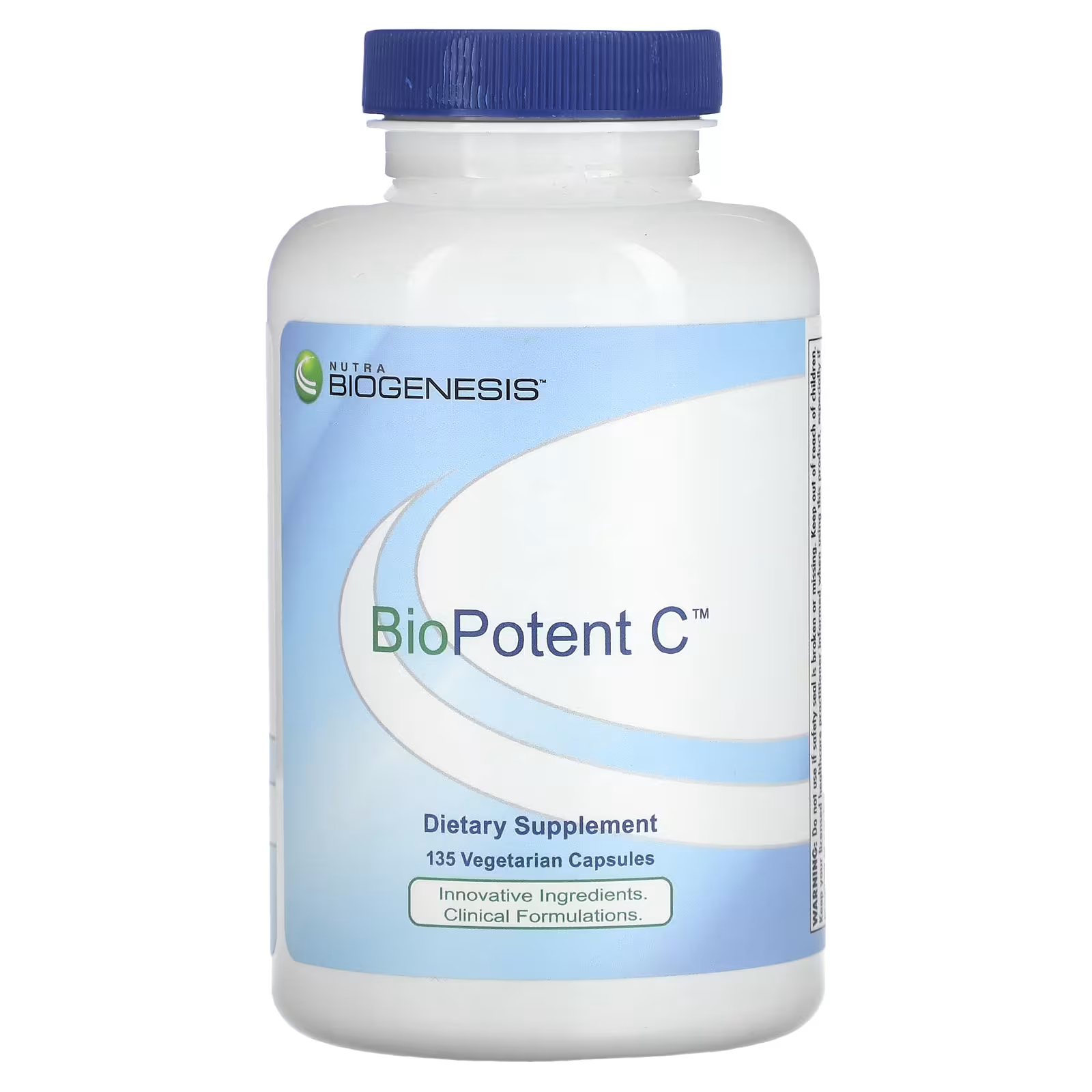 

Добавка Nutra BioGenesis BioPotent C, 135 вегетарианских капсул