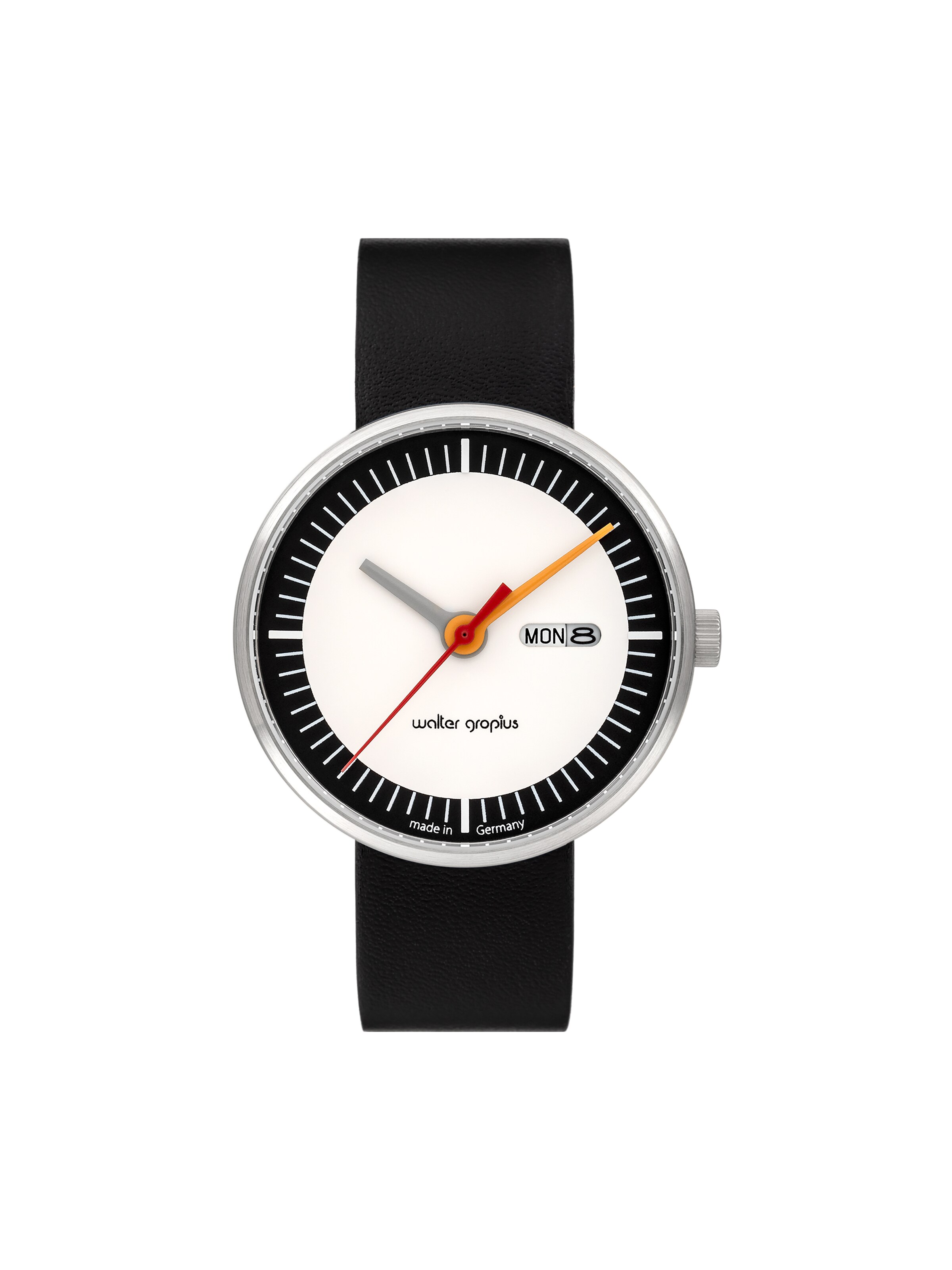 

WALTER GROPIUS Часы Analog 'CLASSIC' в черном цвете